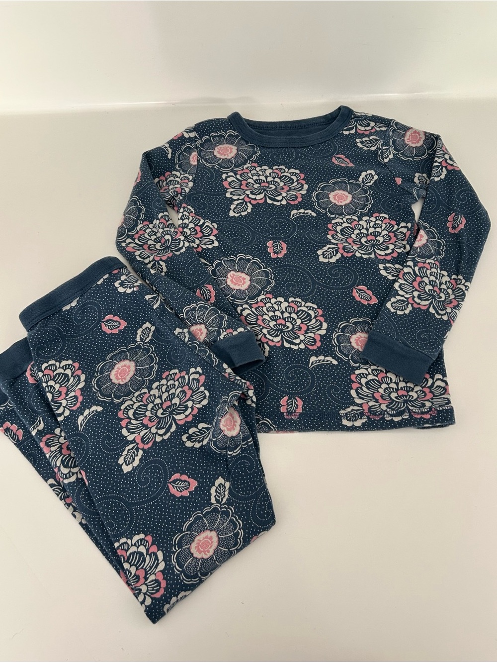Tea Collection Floral Pajama Set Sleepwear -Size 6